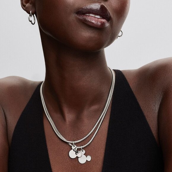 Pandora Disney Mickey Mouse Engravable Dangle Charm - Picture 5 of 6